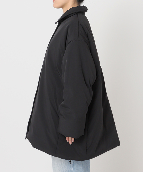 plage(プラージュ)の「《WEB限定追加》撥水tailored puff コート(その他アウター・レディース・ブラック・38/36)」の2枚目の写真
