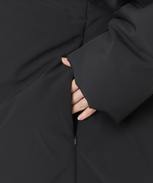 plage(プラージュ)の「《WEB限定追加》撥水tailored puff コート(その他アウター・レディース・ブラック・38/36)」の8枚目の写真
