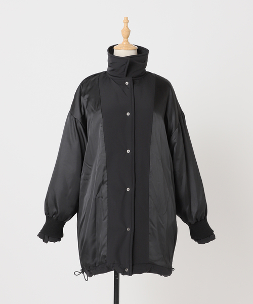 plage(プラージュ)の「《WEB限定追加》撥水tailored puff コート(その他アウター・レディース・ブラック・38/36)」の11枚目の写真