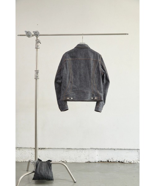 NVRFRGT(ネヴァーフォーゲット)の「【NVRFRGT】DENIM TRUCKER JACKET(デニムジャケット・メンズ・ブルー・1/2)」の7枚目の写真