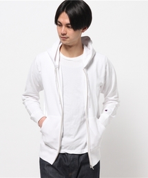 【Champion/チャンピオン】メンズ リバースウィーブジップスウェットパーカー(10oz)