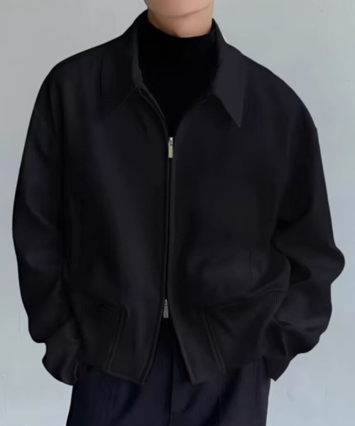 DOUBLE STEAL（ダブルスティール）の「DSルーズシルエットライトブルゾン（ブルゾン・メンズ・ホワイト/ブラック・X-LARGE/LARGE/MEDIUM）」の5枚目の写真