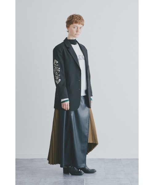 Muel Chic(ミュエルシック)の「Serein jacket セイレンジャケット(テーラードジャケット・レディース・ブラック系/グレー系/ブラウン系・FREE)」の11枚目の写真