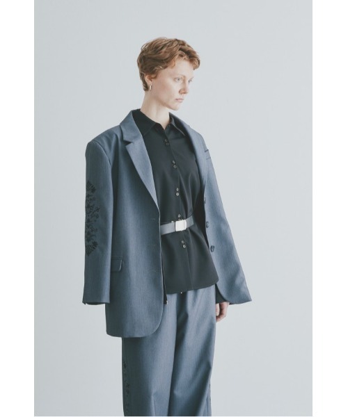 Muel Chic(ミュエルシック)の「Serein jacket セイレンジャケット(テーラードジャケット・レディース・ブラック系/グレー系/ブラウン系・FREE)」の20枚目の写真