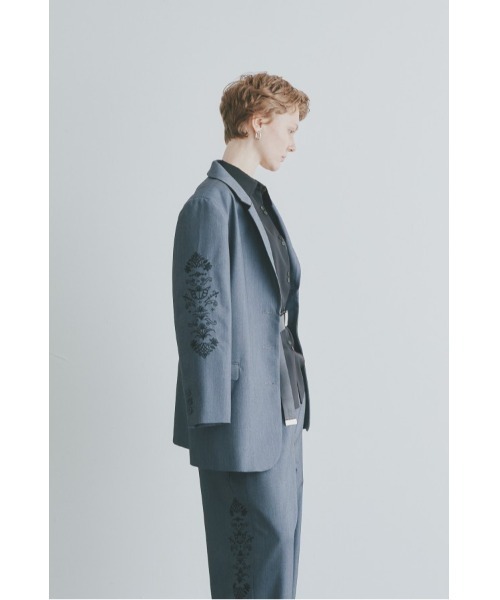 Muel Chic(ミュエルシック)の「Serein jacket セイレンジャケット(テーラードジャケット・レディース・ブラック系/グレー系/ブラウン系・FREE)」の22枚目の写真