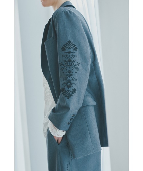 Muel Chic(ミュエルシック)の「Serein jacket セイレンジャケット(テーラードジャケット・レディース・ブラック系/グレー系/ブラウン系・FREE)」の16枚目の写真