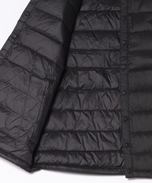 DANTON（ダントン）の「Women's Nylon Taffeta White Goose Inner Down Vest（その他アウター・レディース・ブラック・XS/S/M）」の3枚目の写真