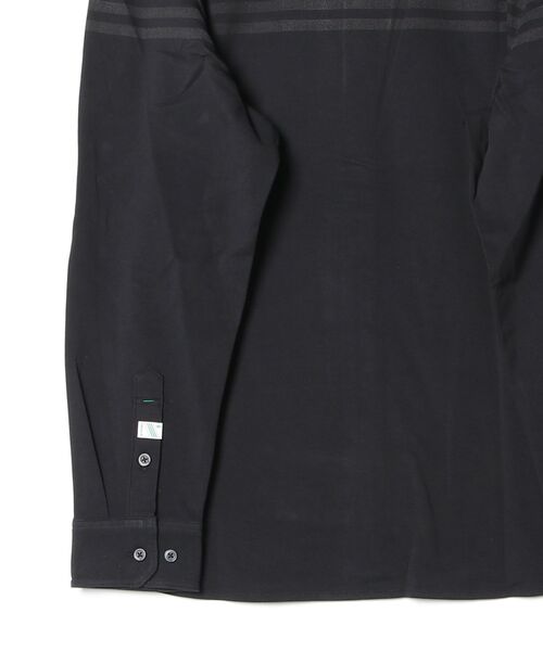 adidas（アディダス）の「Originals Twistknit Button Up Polo Shirt / オリジナルス ツイストニット ボタンアップ ポロシャツ【adidas Golf/アディダスゴルフ】（ポロシャツ・メンズ・ブラック・X-LARGE/SMALL/MEDIUM/LARGE/3XL/XX-LARGE）」の7枚目の写真