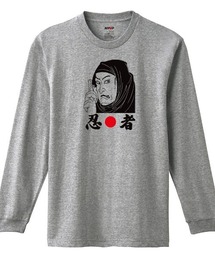 NIPOP（ニポップ） 長袖Tシャツ 忍者 和 プリント インバウンド お土産 ロンT トップス レディース