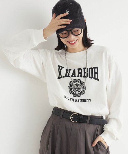 HONEYSUCKLE ROSE（ハニーサックルローズ）の「アソートロゴロンT（Tシャツ/カットソー・レディース・ブラック/グレー/ホワイト系・04/05）」の14枚目の写真