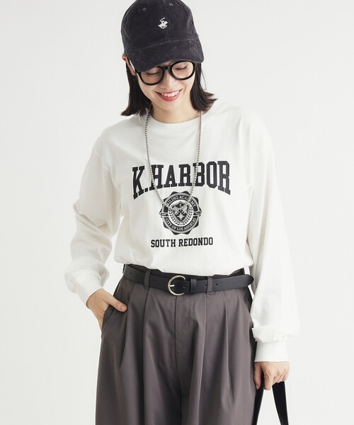 HONEYSUCKLE ROSE（ハニーサックルローズ）の「アソートロゴロンT（Tシャツ/カットソー・レディース・ブラック/グレー/ホワイト系・04/05）」の15枚目の写真