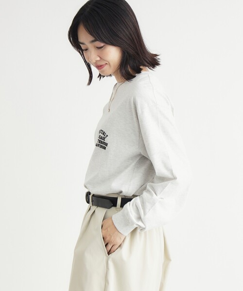 HONEYSUCKLE ROSE（ハニーサックルローズ）の「アソートロゴロンT（Tシャツ/カットソー・レディース・ブラック/グレー/ホワイト系・04/05）」の20枚目の写真
