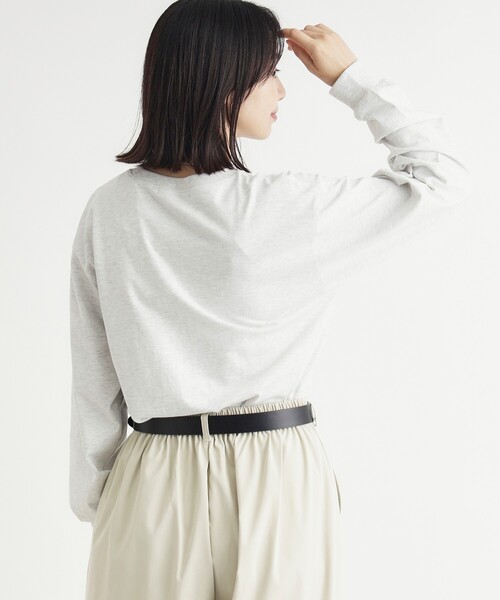 HONEYSUCKLE ROSE（ハニーサックルローズ）の「アソートロゴロンT（Tシャツ/カットソー・レディース・ブラック/グレー/ホワイト系・04/05）」の21枚目の写真