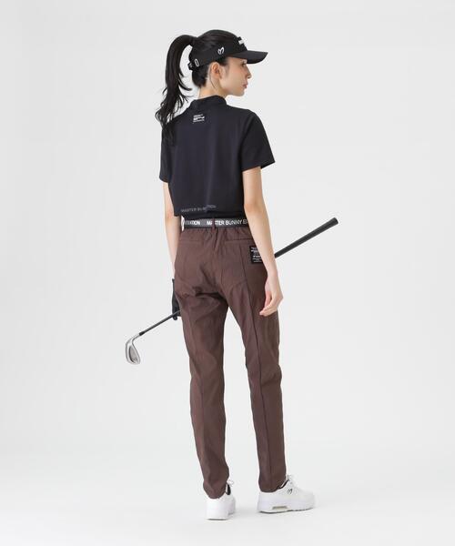 MASTER BUNNY EDITION(マスターバニーエディション)の「トリコットメッシュ半袖ハイネックカットソー (WOMENS)(Tシャツ/カットソー・レディース・ホワイト/パープル・SMALL/LARGE)」の5枚目の写真