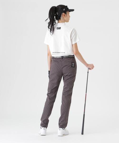 MASTER BUNNY EDITION(マスターバニーエディション)の「トリコットメッシュ半袖ハイネックカットソー (WOMENS)(Tシャツ/カットソー・レディース・ホワイト/パープル・SMALL/LARGE)」の11枚目の写真