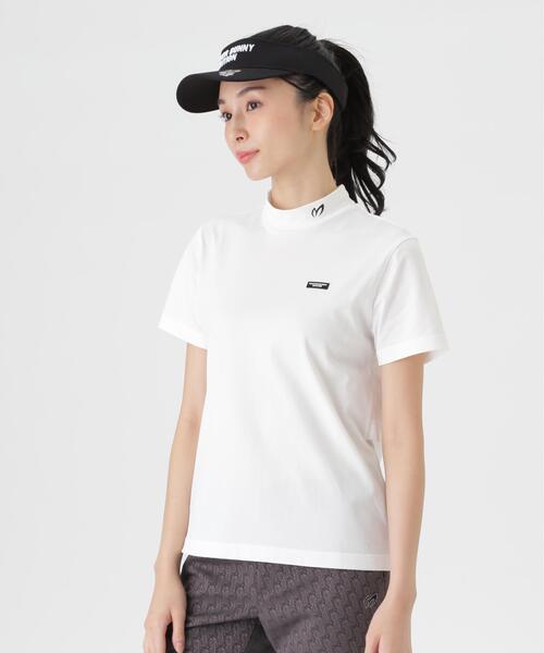 MASTER BUNNY EDITION(マスターバニーエディション)の「トリコットメッシュ半袖ハイネックカットソー (WOMENS)(Tシャツ/カットソー・レディース・ホワイト/パープル・SMALL/LARGE)」の13枚目の写真
