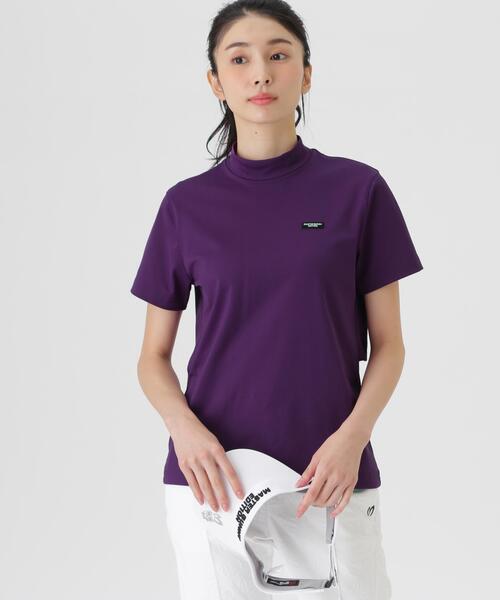 MASTER BUNNY EDITION(マスターバニーエディション)の「トリコットメッシュ半袖ハイネックカットソー (WOMENS)(Tシャツ/カットソー・レディース・ホワイト/パープル・SMALL/LARGE)」の20枚目の写真