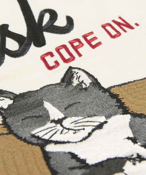FREAK'S STORE(フリークスストア)の「限定展開 キャット アソート刺繍 スウェット(スウェット・メンズ・グレー/オフホワイト/ブラック/チャコールグレー・X-LARGE/LARGE/MEDIUM)」の17枚目の写真