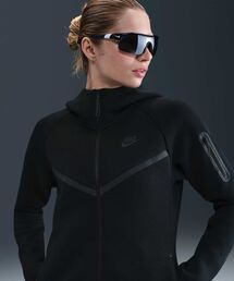ナイキ スポーツウェア テック フリース ウィンドランナー ウィメンズ フルジップ パーカー / Nike Sportswear Tech Fleece Windrunner Women's Full-Zip Hoodie HV6748-010 Black