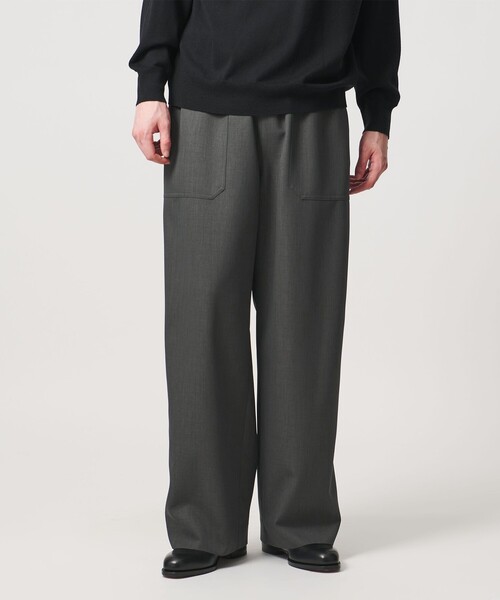 LOEFF（ロエフ）の「＜LOEFF＞ポリエステルラチネ ファティーグ パンツ MENS（その他パンツ・メンズ・ブラック/ベージュ/ダークグレー・1/2）」の3枚目の写真