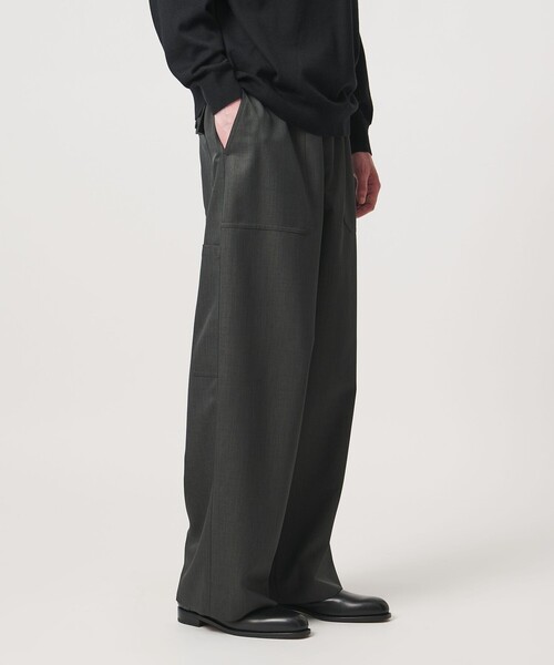 LOEFF（ロエフ）の「＜LOEFF＞ポリエステルラチネ ファティーグ パンツ MENS（その他パンツ・メンズ・ブラック/ベージュ/ダークグレー・1/2）」の6枚目の写真
