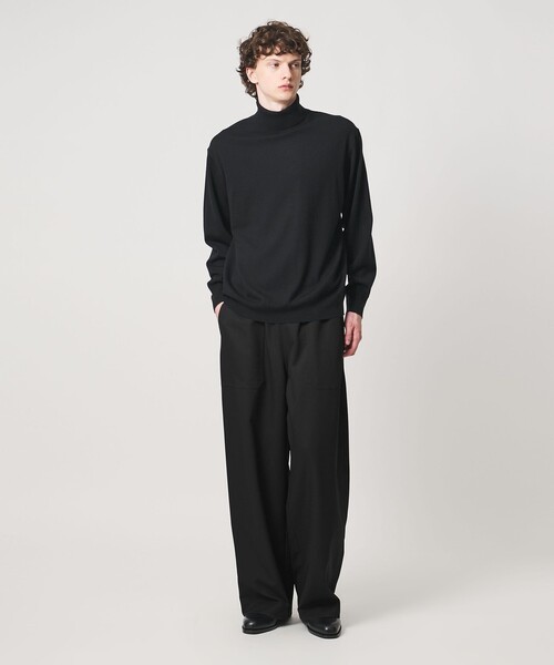 LOEFF（ロエフ）の「＜LOEFF＞ポリエステルラチネ ファティーグ パンツ MENS（その他パンツ・メンズ・ブラック/ベージュ/ダークグレー・1/2）」の9枚目の写真