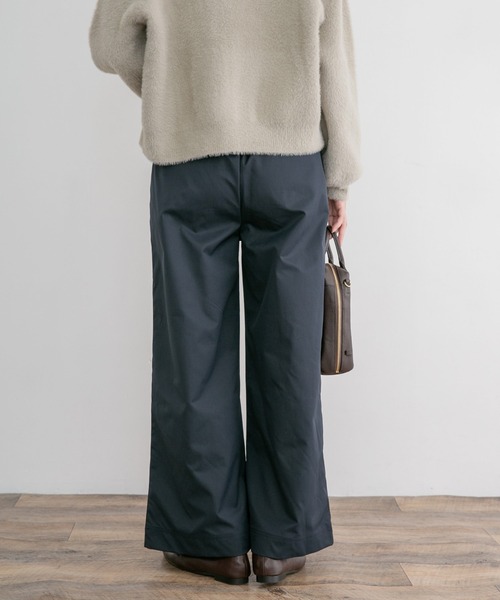 ITEMS URBANRESEARCH(アイテムズ アーバンリサーチ)の「イージータックパンツ(その他パンツ・レディース・ネイビー/ベージュ/ホワイト系その他・FREE)」の7枚目の写真