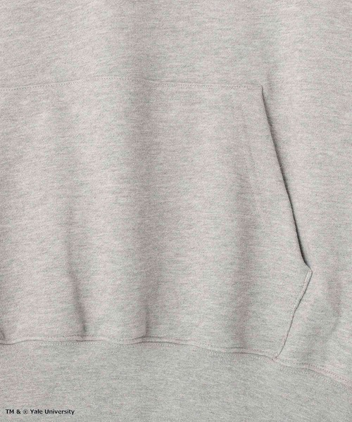 CRAFT STANDARD BOUTIQUE(クラフトスタンダードブティック)の「Yale University スウェットパーカー(パーカー・メンズ・杢グレー/ネイビー・L/M)」の7枚目の写真