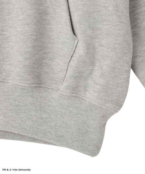 CRAFT STANDARD BOUTIQUE(クラフトスタンダードブティック)の「Yale University スウェットパーカー(パーカー・メンズ・杢グレー/ネイビー・L/M)」の8枚目の写真