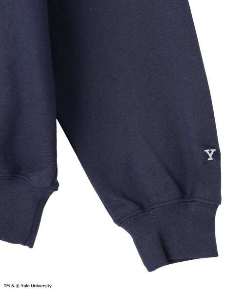 CRAFT STANDARD BOUTIQUE(クラフトスタンダードブティック)の「Yale University スウェットパーカー(パーカー・メンズ・杢グレー/ネイビー・L/M)」の10枚目の写真