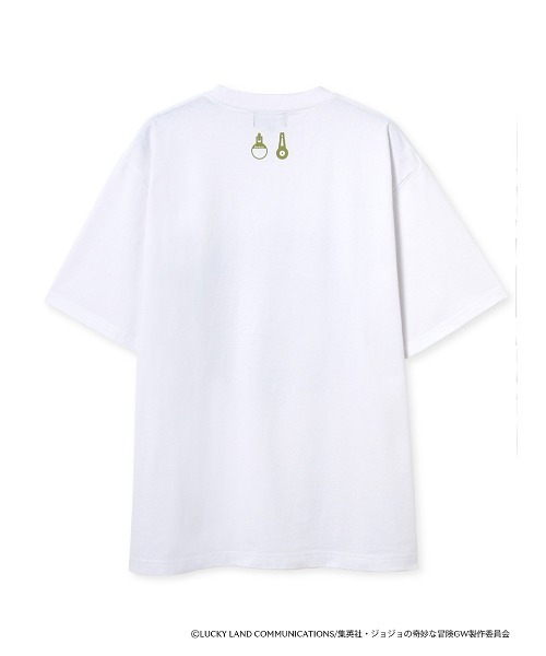 Barbour(バブアー)の「Barbour アニメ「ジョジョの奇妙な冒険 黄金の風」グラフィックTシャツ デザイン3(Tシャツ/カットソー・メンズ・ブラック/ホワイト・X-LARGE/LARGE/SMALL/MEDIUM)」の4枚目の写真