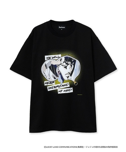 Barbour(バブアー)の「Barbour アニメ「ジョジョの奇妙な冒険 黄金の風」グラフィックTシャツ デザイン3(Tシャツ/カットソー・メンズ・ブラック/ホワイト・X-LARGE/LARGE/SMALL/MEDIUM)」の7枚目の写真