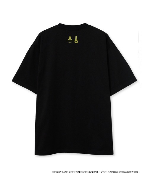 Barbour(バブアー)の「Barbour アニメ「ジョジョの奇妙な冒険 黄金の風」グラフィックTシャツ デザイン3(Tシャツ/カットソー・メンズ・ブラック/ホワイト・X-LARGE/LARGE/SMALL/MEDIUM)」の8枚目の写真