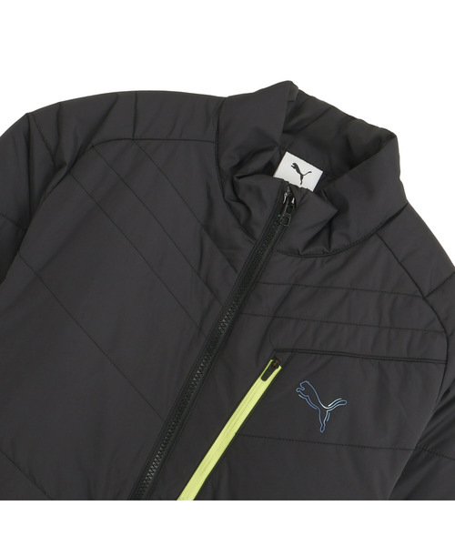 PUMA(プーマ)の「PUMA プーマ メンズ ゴルフ CG ジク ハイブリッド ウォーム ジャケット(ダウンジャケット/コート・メンズ・ブラック/ライトグレー・LARGE/X-LARGE/SMALL/XX-LARGE/MEDIUM)」の10枚目の写真