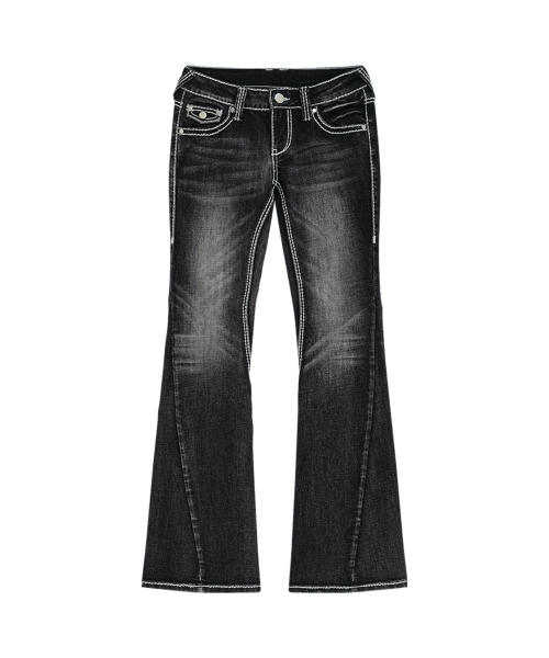 KASHIKO(カシコ)の「Western Curve Embroidery Jeans Black(デニムパンツ・レディース・その他・SMALL/MEDIUM)」の12枚目の写真