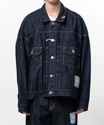 Maison MIHARA YASUHIRO（メゾンミハラヤスヒロ）の「【in・stru(men-tal).】ONE WASHED SELVAGE DENIM JACKET（デニムジャケット）」