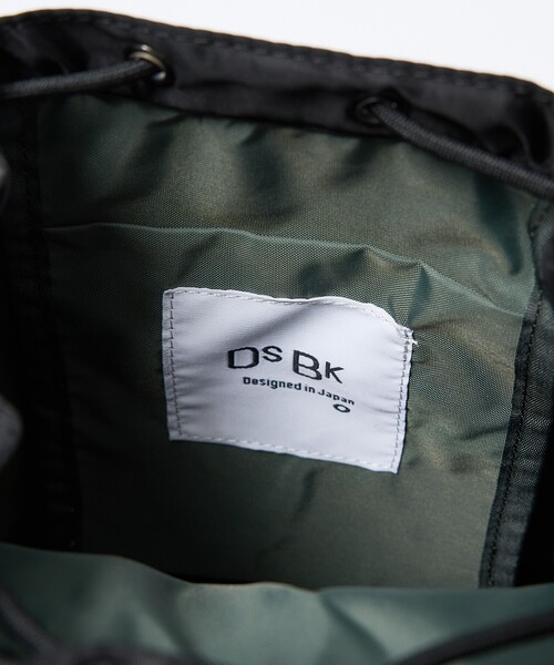 ABAHOUSE(アバハウス)の「【DsBk / ディーエスビーケー】JXF3442 EASY DRAWSTRING/イージードローストリング/巾着バッグ/ユニセックス/ ユニセックス 【WEB限定】(ショルダーバッグ・メンズ・グレー/ネイビー/ブラック/カーキ・フリー)」の8枚目の写真