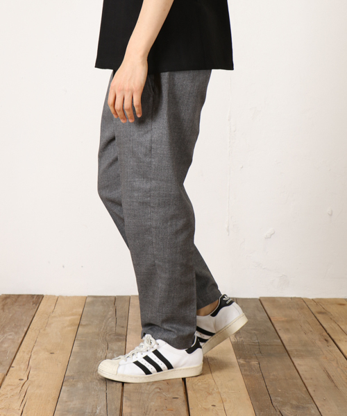 CIAOPANIC（チャオパニック）の「【Ciaopanic】P/Lキャンバスアンクルカットイージーパンツ（その他パンツ・メンズ・オリーブ/ベージュ/チャコールグレー・LARGE/MEDIUM/SMALL）」の4枚目の写真