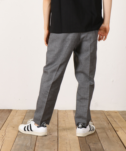 CIAOPANIC（チャオパニック）の「【Ciaopanic】P/Lキャンバスアンクルカットイージーパンツ（その他パンツ・メンズ・オリーブ/ベージュ/チャコールグレー・LARGE/MEDIUM/SMALL）」の5枚目の写真