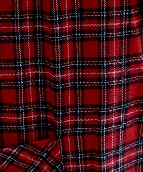 WEGO(ウィゴー)の「WEGO/チェックネルロングガウン(チェスターコート・レディース・ブラック系その他/レッド系その他/グリーン系その他/ブラウン系その他・FREE)」の14枚目の写真