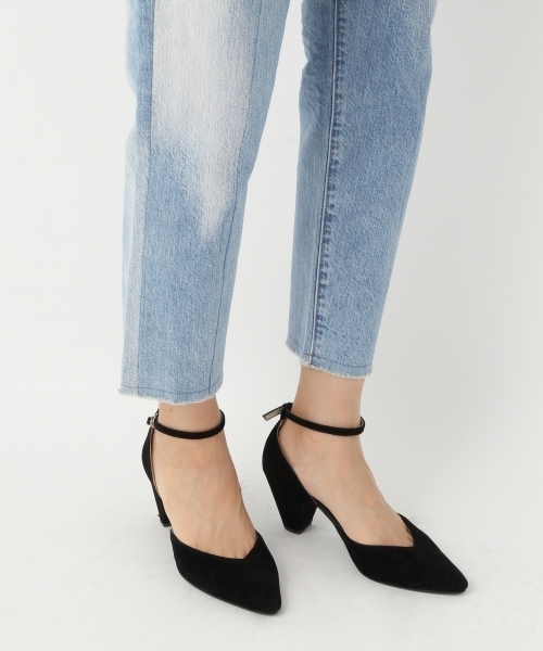 A part by（アパートバイ）の「リメイクデニムGFパンツ 740900 （デニムパンツ・レディース・ブルー/ライトブルー・LARGE/MEDIUM）」の11枚目の写真