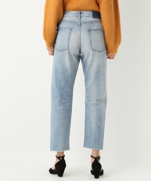 A part by（アパートバイ）の「リメイクデニムGFパンツ 740900 （デニムパンツ・レディース・ブルー/ライトブルー・LARGE/MEDIUM）」の15枚目の写真