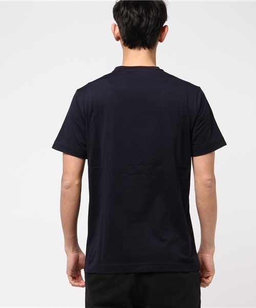 BLACK LABEL CRESTBRIDGE（ブラックレーベル・クレストブリッジ）の「クレストブリッジチェックポケットＴ（Tシャツ/カットソー・メンズ・ネイビー/ダークブルー/ピンク/レッド/ライトグレー/ブラック/オフホワイト/グレー/ダークネイビー/ブルー・LL/L/M/S）」の12枚目の写真