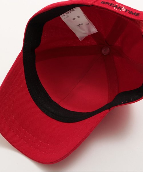 apres les cours（アプレレクール）の「cafe & dine 刺繍キャップ（ハット・キッズ・レッド/カーキ/ブラック・50/54/58）」の13枚目の写真