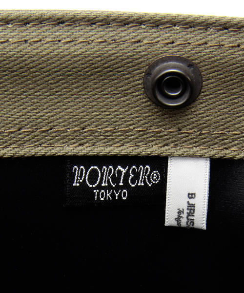 PORTER（ポーター）の「SATURDAYS SURF NYC×PORTER×B印 YOSHIDA TOTE BAG（トートバッグ・メンズ・ホワイト/ネイビー/ブラック/ワイン/オリーブ・ONE SIZE）」の12枚目の写真
