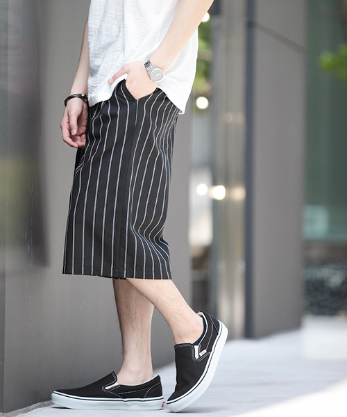 WEGO（ウィゴー）の「WEGO/エアツイルタックボリュームショーツ（その他パンツ・メンズ・ブラック系その他4/ベージュ/杢グレー/ブラック/ホワイト/ターコイズブルー・LARGE/MEDIUM）」の16枚目の写真