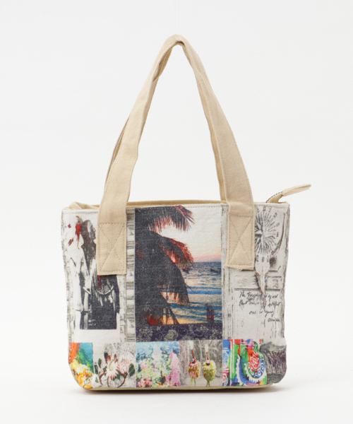 another important culture(アナザーインポータントカルチャー)の「CANVAS DIDITAL PT MINI TOTE ミニ・トート・バッグ(トートバッグ・レディース・ベージュ系その他3/ベージュ系その他/ベージュ系その他2・FREE)」の1枚目の写真