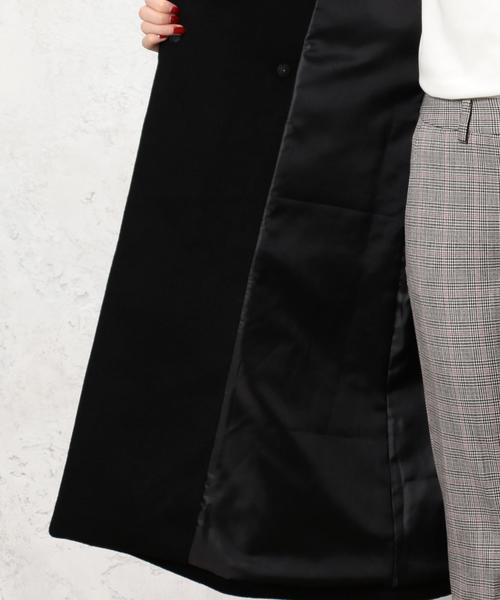 green label relaxing（グリーンレーベルリラクシング）の「[WEB限定] CR ガウンコート ◆（その他アウター・レディース・ベージュ/ブラック・36/38/46/34/42/44/40）」の19枚目の写真