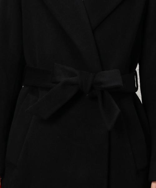 green label relaxing（グリーンレーベルリラクシング）の「[WEB限定] CR ガウンコート ◆（その他アウター・レディース・ベージュ/ブラック・36/38/46/34/42/44/40）」の22枚目の写真