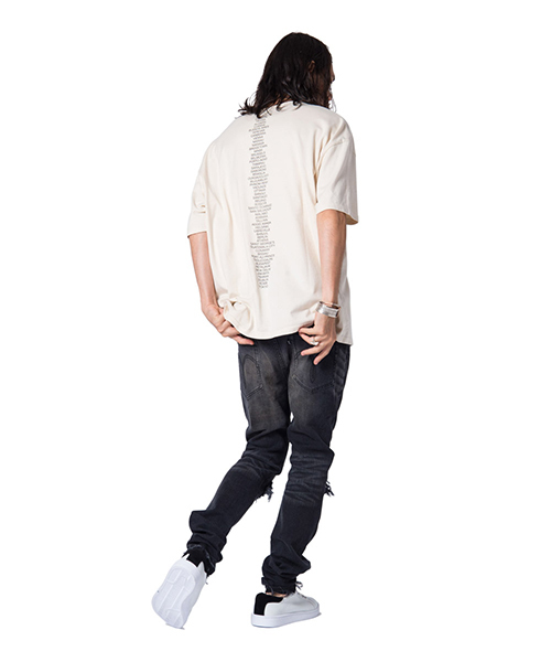 glamb（グラム）の「Bald eagle CS / バルドイーグルTシャツ（Tシャツ/カットソー・メンズ・ブラック/ホワイト・3/1/0/2/4）」の15枚目の写真